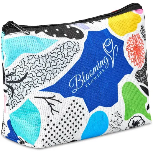 Hoppla Leanne Recycled PET Stitch-Bond Midi Toiletry Bag Side